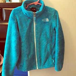 Girls North Face Zip up Fleece Jacket